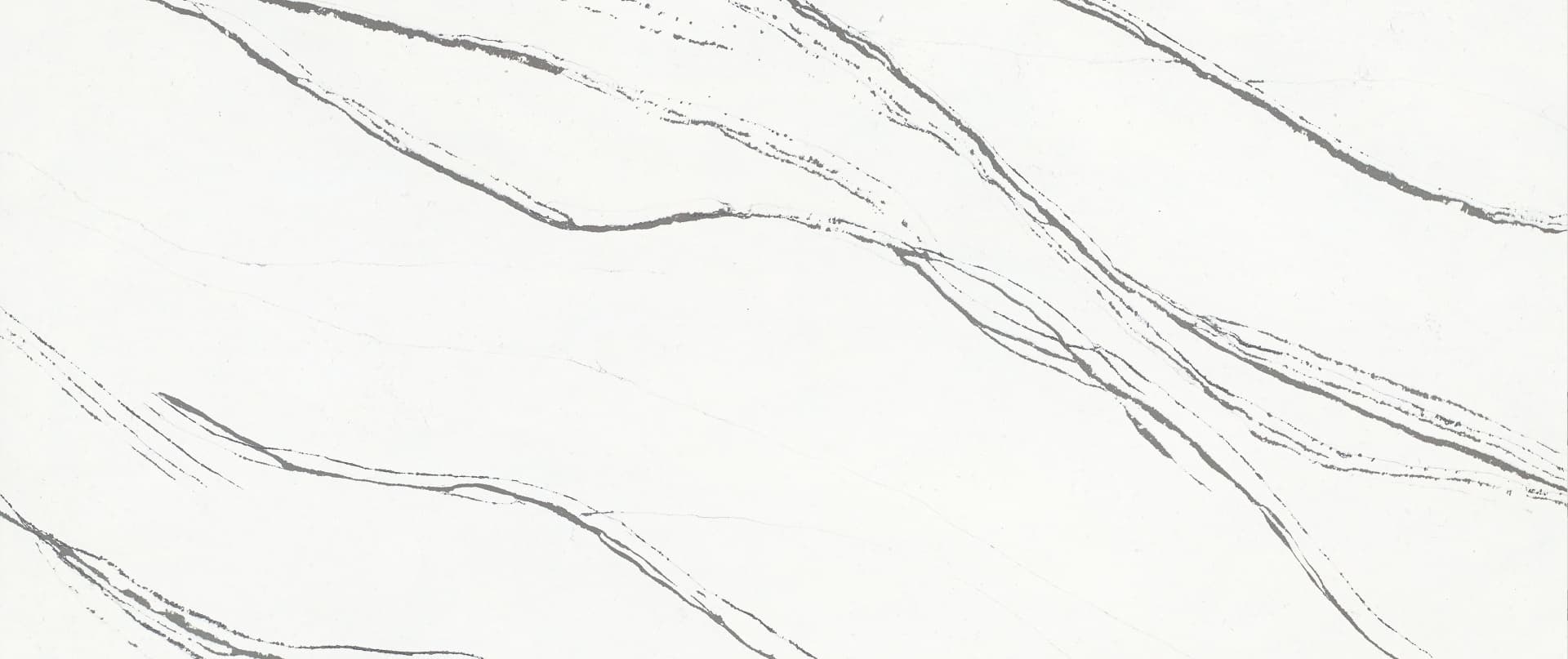 Full slab view of Calacatta Thunder