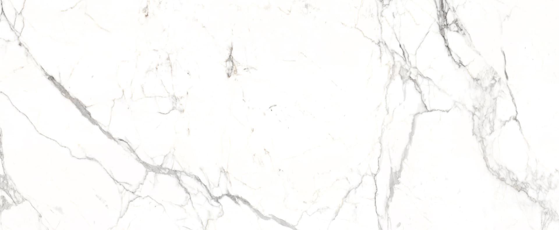 Full slab view of Calacatta Spiderweb