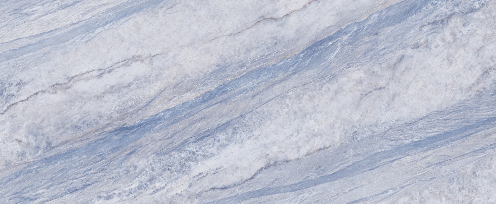 Full slab view of Azul Calacatta